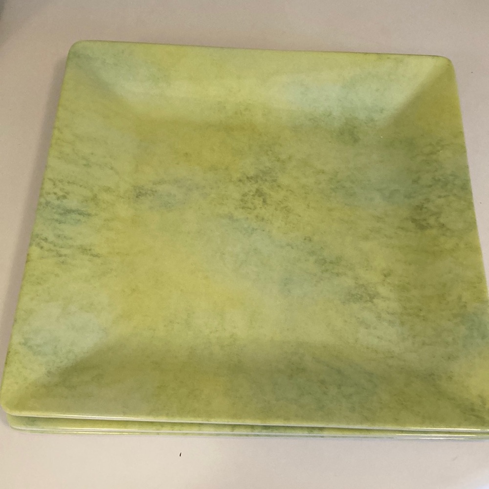 Set of 4 Melamine Plates